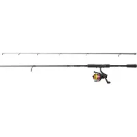 Abu Garcia Ensemble Black Max pour spinning, canne à pêche et moulinet, idéal pour la pêche en eau douce, notamment pour le brochet et le sandre