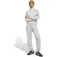 Adidas Survêtement 'STADIUM' jaune / gris clair / blanc cassé