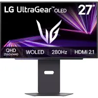 LG Moniteur - - 27GX700A-B - 27" QHD (2560x1440) - OLED - 280 Hz / 0,03 ms