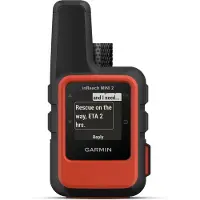 Garmin - Système de communication satellite et navigation GPS - InReach Mini 2 rouge feu - Rouge
