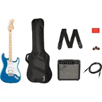 Squier Stratocaster HSS Affinity Pack MN Lake Placid Blue