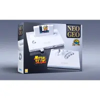 SNK Corporation Console NeoGeo AES+ Édition Anniversaire Blanche - Arcade Stick sans fil blanc + cartouche Metal Slug inclus