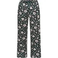 s.Oliver Pantalon de pyjama menthe / vert foncé / rose pastel / rose foncé