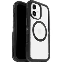 Otterbox Defender Pro XT iPhone 17 Back Cover avec Aimant MagSafe Transparent Bord Noir