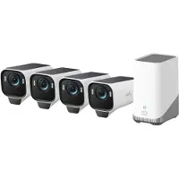 Eufy EufyCam S3 Pro Lot de 4 + HomeBase 3