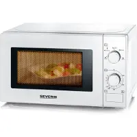 Severin MW 7770 Mikrowelle - 700 W, 20 Liter, weiß
