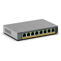 Netgear Easy Smart GS108EPP - Commutateur - haute puissance - L3 - Smart - 8 x 10/100/1000 (PoE+) - Bureau, montage mural - PoE+ (123 W)