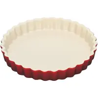 Le Creuset Moule à Tarte Le Creuset Rouge Cerise 24 cm