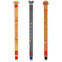 Legami Set de 3 stylos gel effaçables Secret