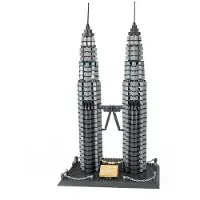 Wange Joue 5213 PETRONAS Twin Towers Kuala Lumpur Mondialement connu bâtiments spéciaux