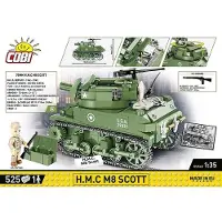 COBI 2279 II WW H.M.C M8 Scott, 1:35, 525 k, 1 f