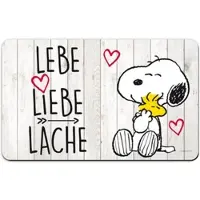 Snoopy Planche petit déjeuner de - Lebe, Liebe, Lache! - pour Indifférent - multicolore - Taille Standard