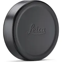 Leica 19673 Bouchon d'objectif Q, E49, aluminium, finition anodisée noire