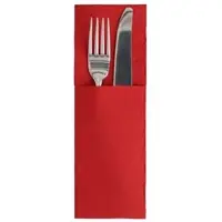 Papstar ROYAL Collectionbordeaux avec pliage des couverts ROYAL Collection (50 pcs, 30 x 30 cm)