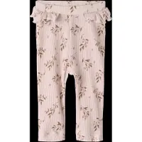 Lil´ Atelier Leggings 'NBFGavo' olive / mauve / rose