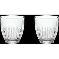 Nachtmann Heritage Becher, 2er Set, Wasserglas, Trinkglas, Kristallglas, 300 ml, 106722, Verres, Transparent