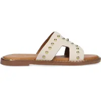 Tango Sandales Audrey pour femmes, en cuir blanc