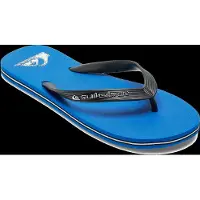 Quiksilver Tongs 'Molokai' bleu / noir / blanc