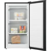 Tomado TFT4702B - Congélateur de table - 60 litres - 3 tiroirs de congélation - Classe énergétique D - Noir