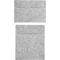 MonsterShop Poches de Rangement Gris Argenté Van Fourgon Camionnette Organisation Outils