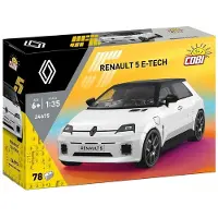 COBI Cars 24675 Renault 5 E-Tech blanche 24675