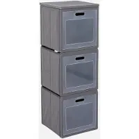 Bo Camp - Armoire de rangement - Castor - Pliable