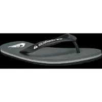 Quiksilver Séparateur d'orteils 'Molokai Core' gris foncé / blanc