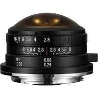 Laowa Fisheye circulaire 4 mm f/2.8 - Canon RF-S (LAO-04-CR)