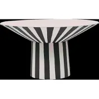 OYOY Centre de table Toppu noir haut
