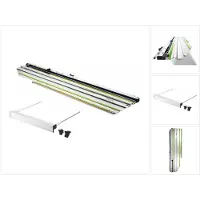 Festool Rail de coupe FSK 420 de 420 mm (769942) + guide parallèle PA-HK 55 (576912) pour scies circulaires portatives HKC 55 et HK 55