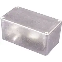 Hammond Electronics 1550N - Boîtier en aluminium 1550 N 250 x 100 mm aluminium (Boîtier), Accessoires électroniques + boîtier, Argent