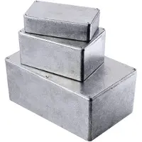 Hammond Electronics Boîtier universel (Boîtier), Accessoires électroniques + boîtier, Argent