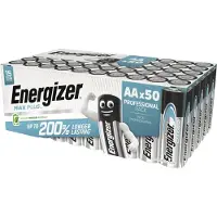 Energizer CF50 MAX PLUS ALK AA DP50 Batterie à usage unique Alcaline