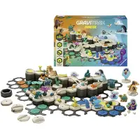 Ravensburger Gravitrax Junior - Starter Set XXL My Planet 184 pièces - Circuit de billes - Jeu de construction créatif - Dès 3 ans -