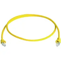 Telegärtner TEGA L00003A0185 Câble patch Cat.6A(IEC) MP8 FS 500 LSZH-4m jaune (L00003A0185)