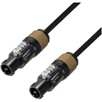 Adam hall 5 STAR Neutrik speakON 2-pole Speaker Cable 2m