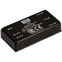 MEAN WELL Modules de conversion DC/DC série RSDW20 DIP/DIL x1 Case Single Output 1 Railway