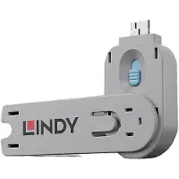 Lindy Usb Port Blocker Argenté