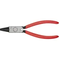 Knipex Pince à becs ronds noire atramentisée polie gainées en plastique 160 mm - 22 01 160