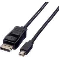 Roline Câble DisplayPort, DP ST - Mini DP ST, noir, 3 m
