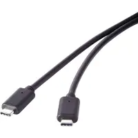 Renkforce Câble de connexion USB 3.1 Gen 2 [1x USB-C mâle