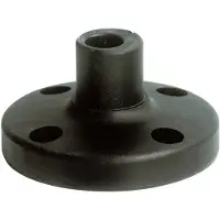 Werma Pied de tube, 25mm - Support de tour de signalisation sans tube 97584090