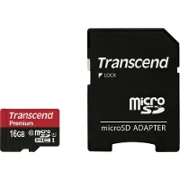Transcend microSDHC 16GB Classe 10