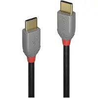 Lindy CROMO - Câble USB - 24 pin USB-C (M) pour 24 pin USB-C (M) - USB 2.0 - 3 m