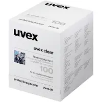 Uvex Lingettes de nettoyage 9963005; pour les lunettes; 100 pièces