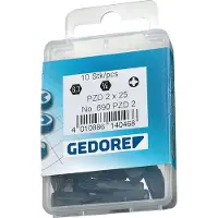 Gedore 690 2 L S-010 Set schroevendraaierbits
