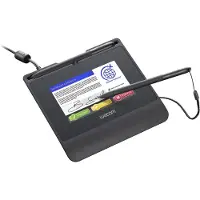 Wacom STU-540 - Terminal de signature avec écran LCD - 10,8 x 6,5 cm - électromagnétique - filaire - série, USB2.0 - noir (STU540-CH2)