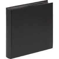Walther design Fun 30x30 Cm 100 Pages Bookbound Photo Photo Frame Noir