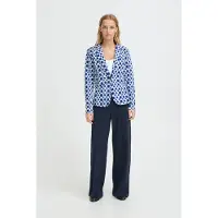Ichi Blazer 'KATE' bleu / blanc