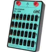 COSINUS R1-1000 Décade de mesure, Résistance, Métrologie, Bleu, Noir